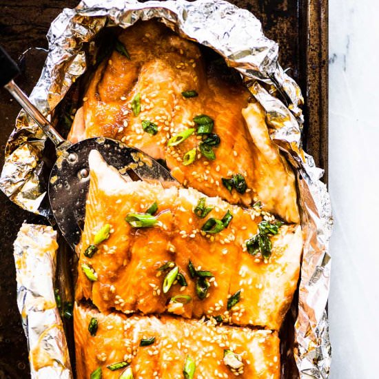 Slow Baked Asian Salmon - Recipe photo by The Endless Meal