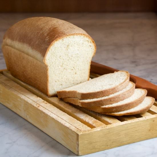 Light Wheat Sandwich Bread - Recipe photo by thebrookcook.wordpress.com