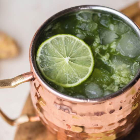 Virgin Matcha Moscow Mule - Recipe photo by lifestyleofafoodie