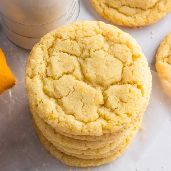 Small Batch Lemon Sugar Cookies - Recipe photo by lemons and zest