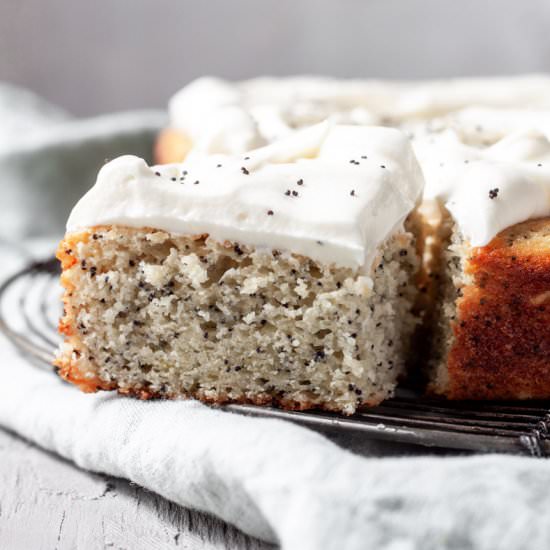 Lemon Poppy Seed Cake - Recipe photo by kitchen335co