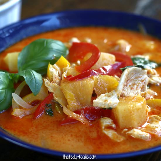 Pineapple Chicken Curry - Recipe photo by The Fed Up Foodie