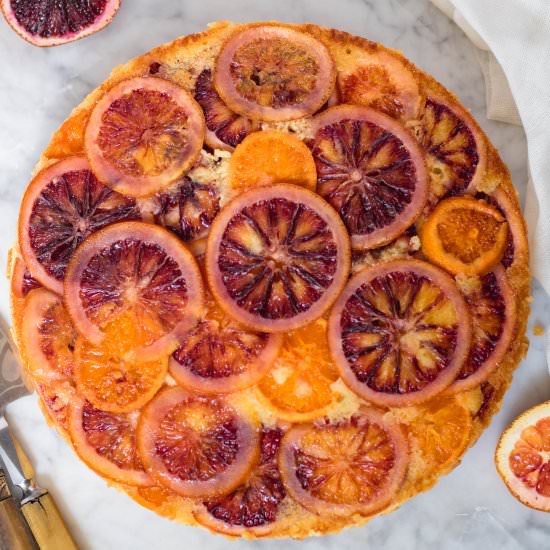 blood orange upside down cake - Recipe photo by lifestyleofafoodie