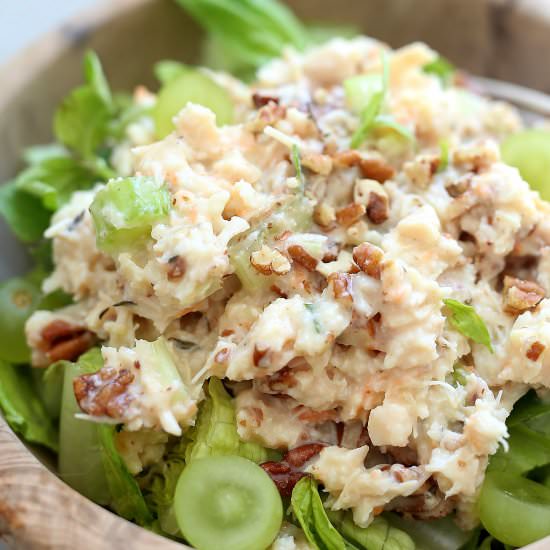 Pecan Chicken Salad - Recipe photo by Delightful Mom Food