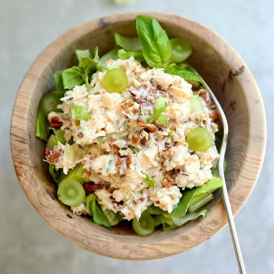 Pecan Chicken Salad - Recipe photo by Delightful Mom Food