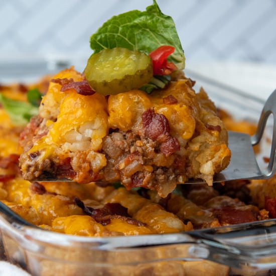 Cheeseburger Casserole - Recipe photo by MamaGourmand
