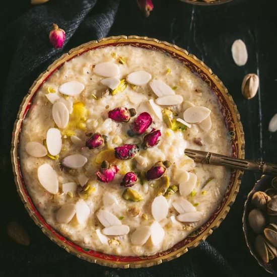 Rice Kheer - Recipe photo by SimmertoSlimmer