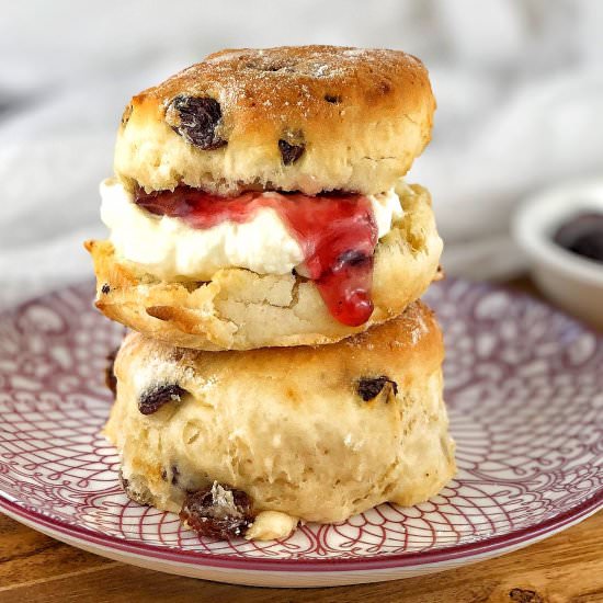 Sultana Scones - Recipe photo by chef not required