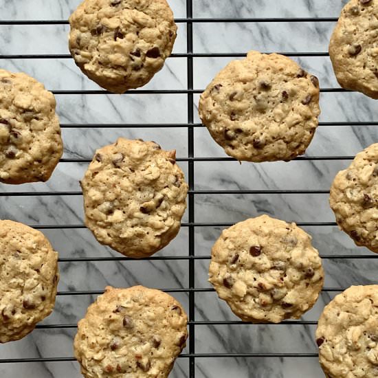 Honey Chocolate Chip Cookies - Recipe photo by heathersdish