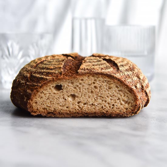 Gluten free sourdough bread - Recipe photo by georgeats