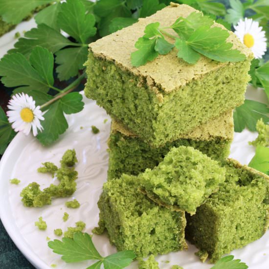 Parsley Cake - Recipe photo by Profumo di Limoni