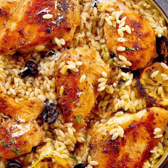 Chicken and orzo - Recipe photo by Chefjar