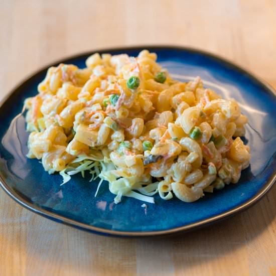 Hawaiian Mac Salad - Recipe photo by Adventures of Carlienne