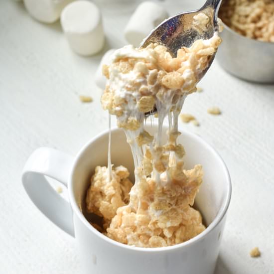 Single Serving Rice Krispie Treat - Recipe photo by stressbaking