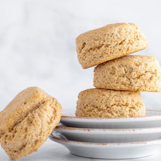 100% whole wheat buttermilk biscuits - Recipe photo by Aredspatula