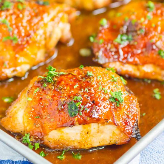 Honey Balsamic Chicken - Recipe photo by pumpkinnspice