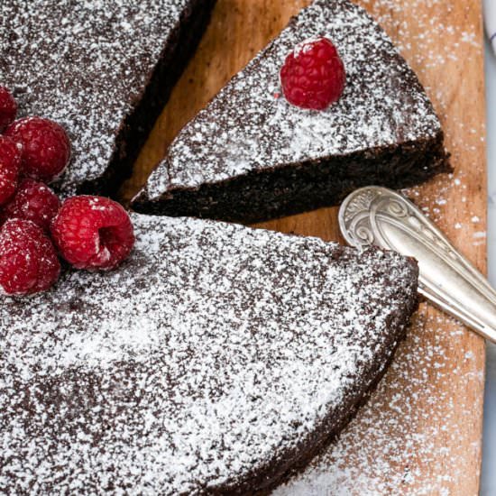 Almond Flour Chocolate Cake - Recipe photo by Chef Molly