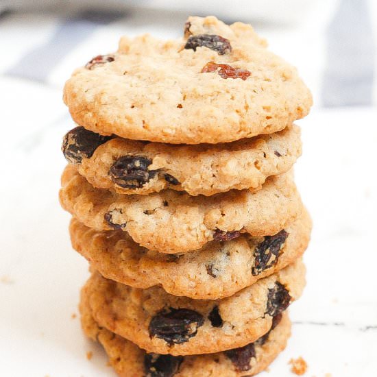 Chewy Oatmeal Raisin Cookies - Recipe photo by The Best of this Life