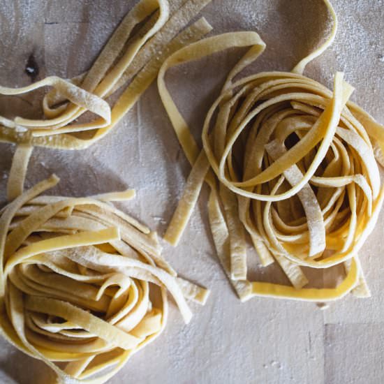 Homemade Pasta Dough - Recipe photo by the frozen biscuit