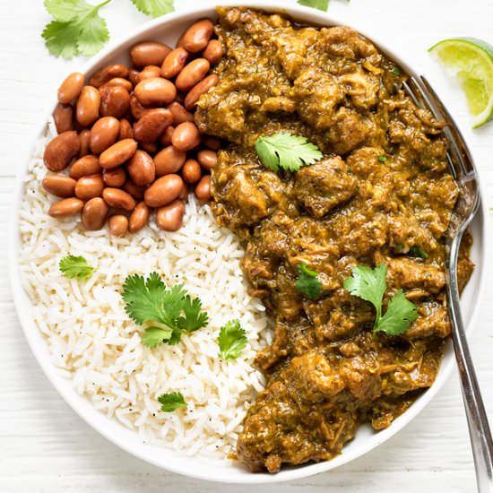Chili Verde - Recipe photo by thecozyapron