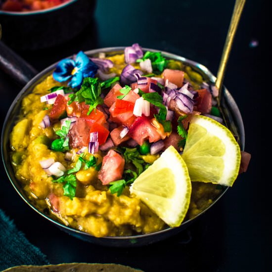 Masala Vegetable Khichdi - Recipe photo by Anu@MyGingerGarlicKitchen