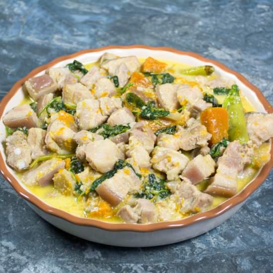 Filipino Pork Ginataan - Recipe photo by tastephilippines