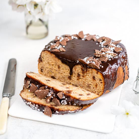 Three Ingredient Banana Bread - Recipe photo by supergoldenbakes