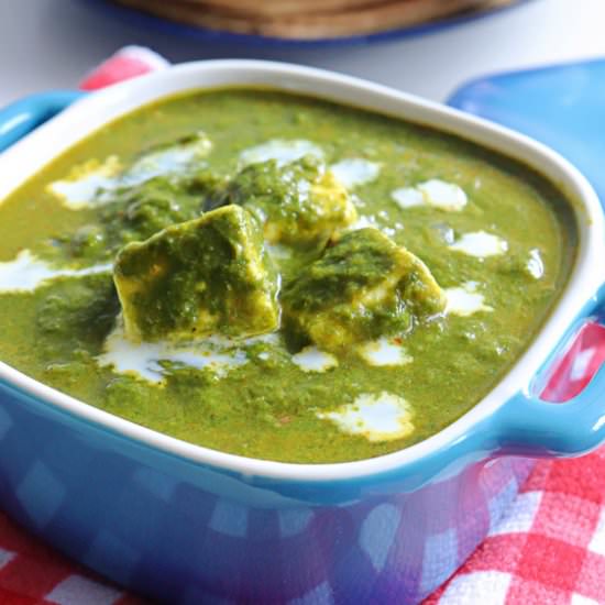 Palak Paneer - Recipe photo by sandhiya
