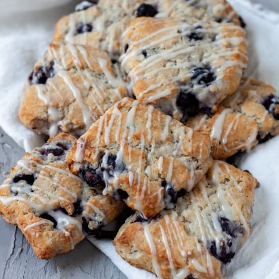 Blueberry Goat Cheese Scones - Recipe photo by kitchen335co