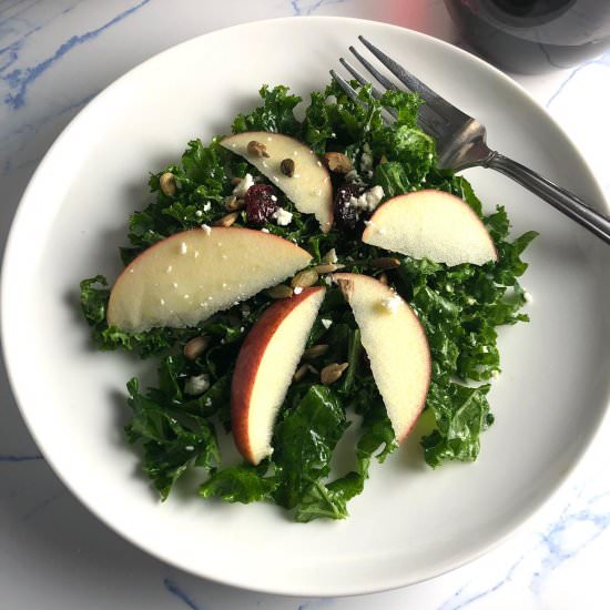 Kale and Apple Salad - Recipe photo by Cooking Chat