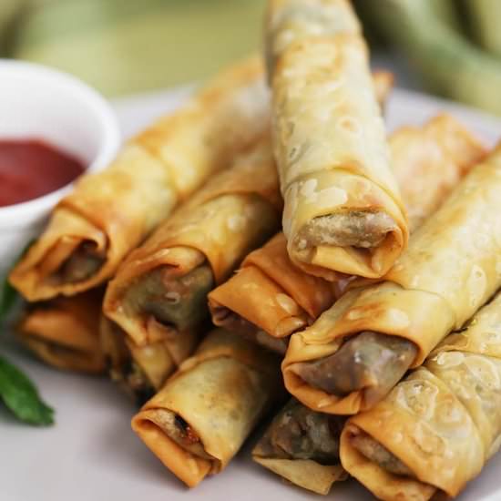 spinach rolls recipe - Recipe photo by yummynotes