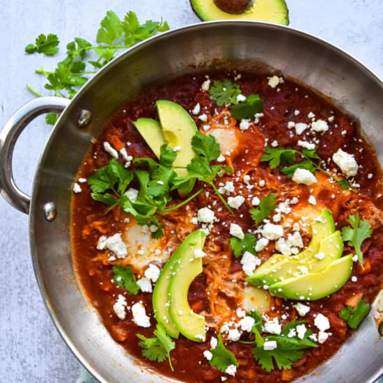 Easy One Pan Shakshuka - Recipe photo by servingupsimplicity