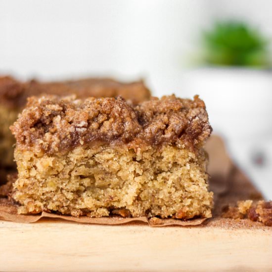 Banana Coffee Cake - Recipe photo by A Seasoned Greeting