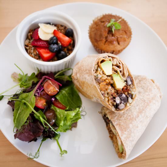 Spanish Cauliflower Rice Burritos - Recipe photo by katieshealingkitchen