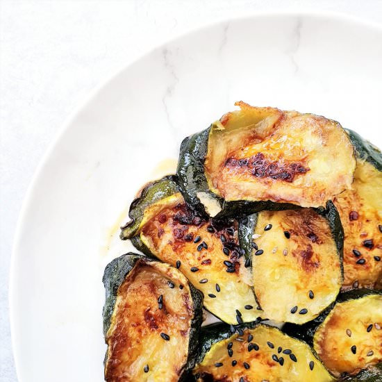 Ginger & Chilli Courgettes/Zucchini - Recipe photo by FeastGloriousFeast