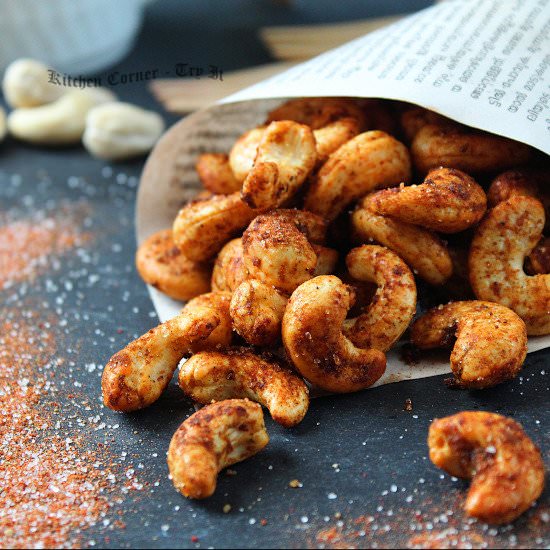 Easy Masala Cashew Nuts - Recipe photo by Suja Manoj