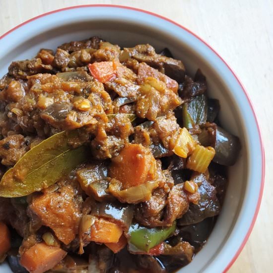 Sicilian Eggplant Salad (Vegan) - Recipe photo by cocoinkitchen