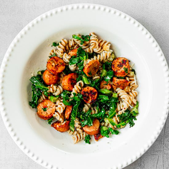 Pesto Parmesan Pasta Salad - Recipe photo by @whitekitchen_redwine