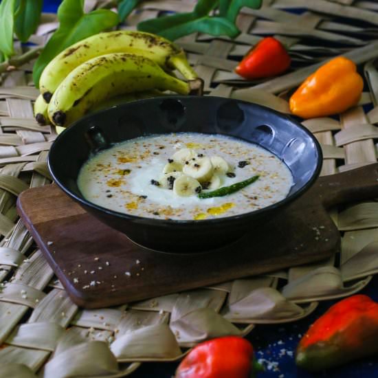 banana in yoghurt and coconut - Recipe photo by thepeppercook