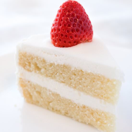 Vegan Vanilla Cake - Recipe photo by instantveg