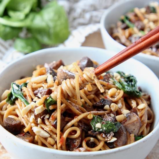 Dan Dan Noodles - Recipe photo by Whitney Bond