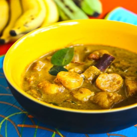 creole banana and eggplant curry - Recipe photo by thepeppercook