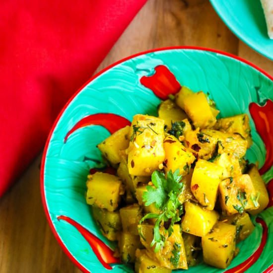 punjabi turnips - Recipe photo by thepeppercook