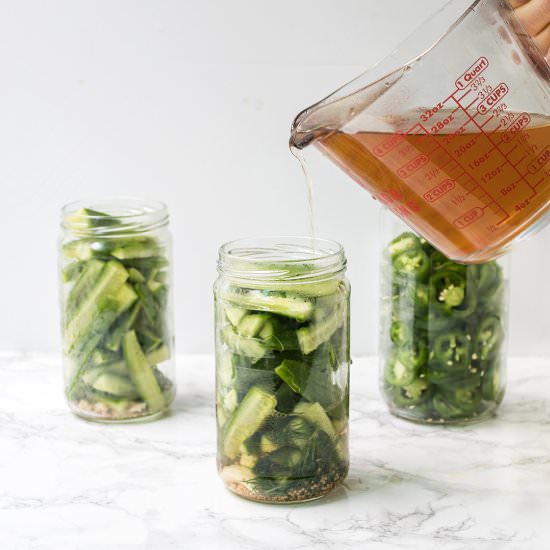 Quick Pickled Vegetables - Recipe photo by Plentyfullvegan