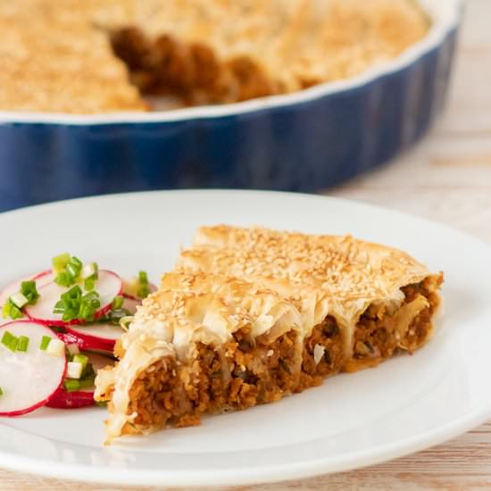 Vegan Bosnian Burek - Recipe photo by slavicvegan
