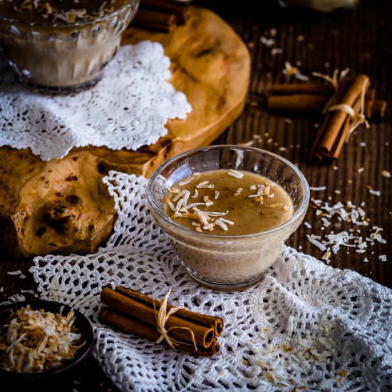 White Sweet Potato Pudding - Recipe photo by Spoonabilities