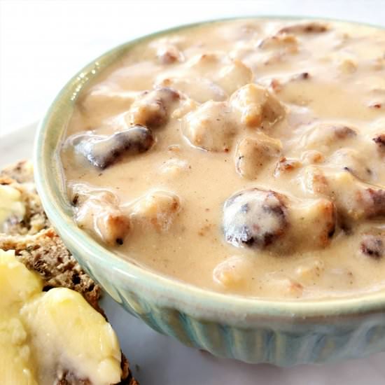 Sausage Gravy - Recipe photo by FeastGloriousFeast
