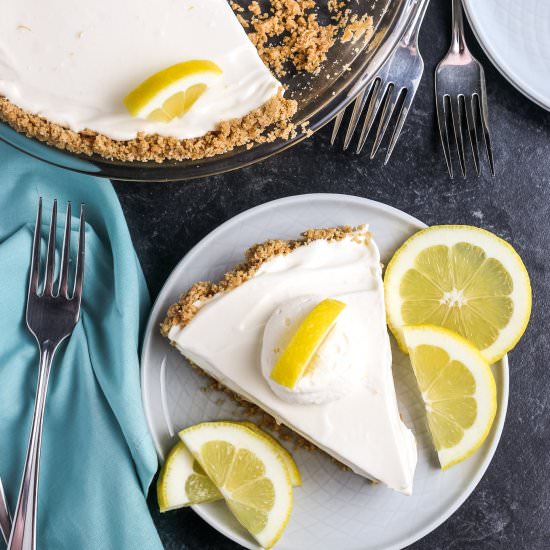 No Bake Lemonade Pie - Recipe photo by Azestybite