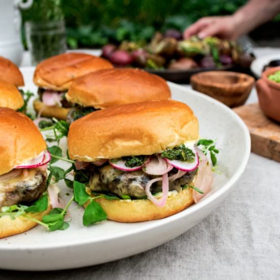 Lamb Burgers - Recipe photo by The Original Dish