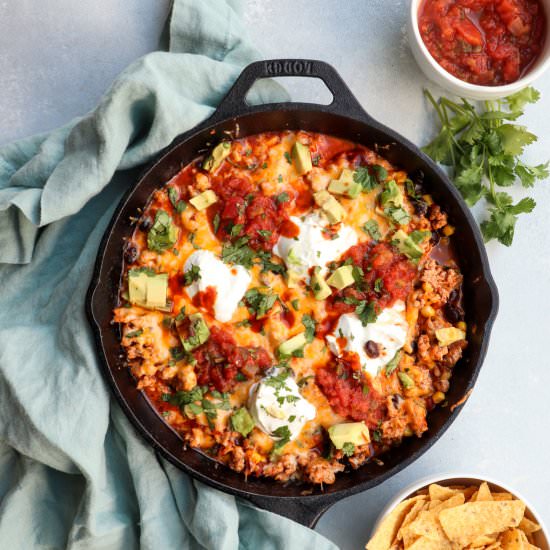 turkey taco skillet - Recipe photo by Caits Plate